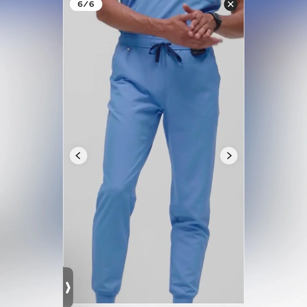 Figs Tansen Blue Scrub Jogger Pants L
